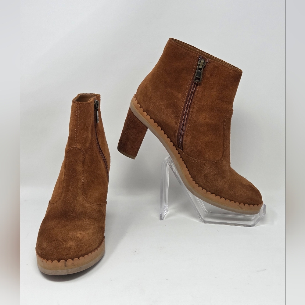 See by Chloé Stasya Suede Ankle Bootie